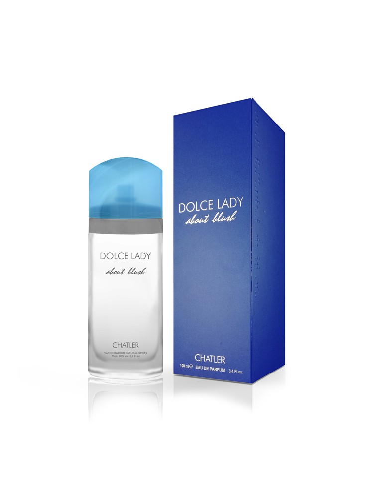 Chatler eau de Parfum para mujer DOLCE LADY BLUSH 75 ML