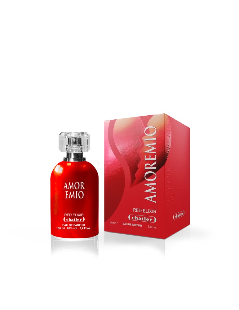 Chatler eau de Parfum para mujer AMOREMIO RED ELIXIR  100 ML