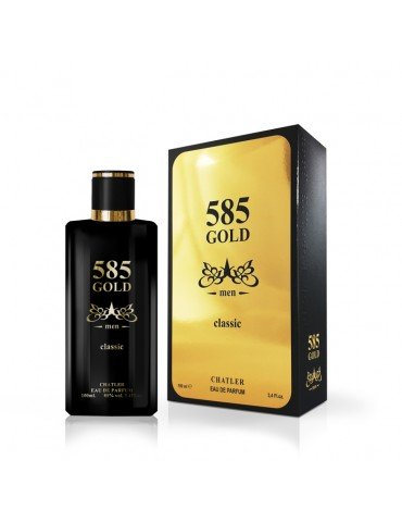 Chatler eau de parfum para hombre 585 GOLD MEN en 100 ml