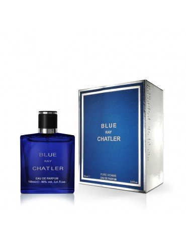 Chatler eau de parfum para hombre BLUE RAY en 100 ML