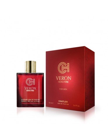Chatler eau de parfum Veron Hero Fire para mujer en 100 ml