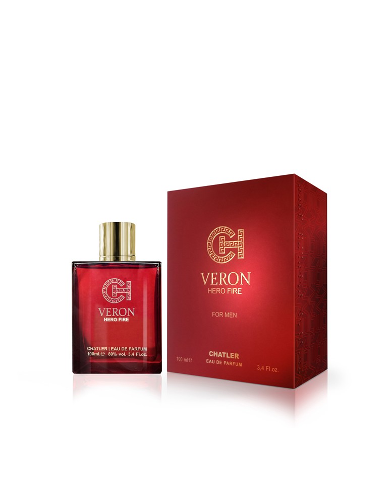 Chatler eau de parfum Veron Hero Fire para mujer en 100 ml