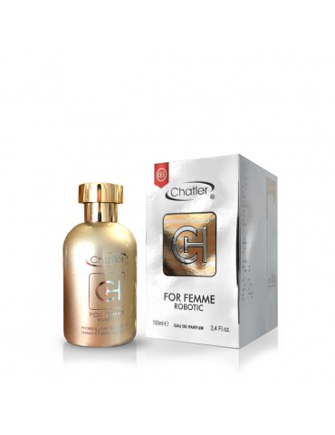 Chatler eau de parfum para mujer CH ROBOTIC  en 100 ml